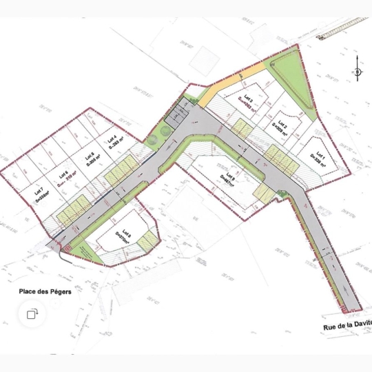  GLOBALES SOLUTIONS IMMOBILIERES : Terrain | VERTOU (44120) | 309 m2 | 120 000 € 